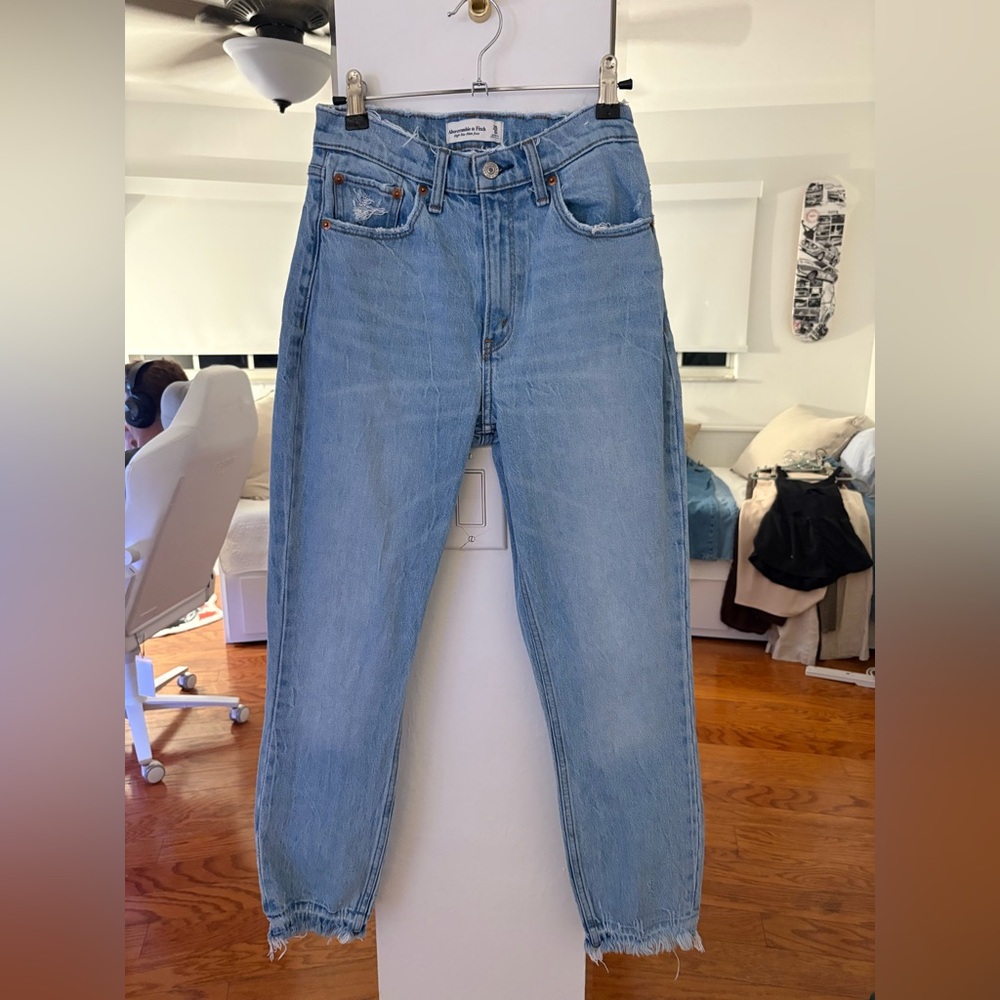 Abercrombie & Fitch Blue High Rise Jeans